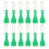 20 Pcs Plastic Ticket Scratcher Scraping Tools Green 11