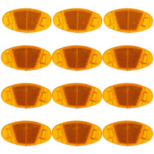 12 Pcs Bike Wheel Spoke Reflectors Rim Reflective