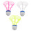3 Pcs Windproof Badminton Pool Cue Cord Bendable Glides Glider 9