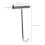 Small Meat Hook For Baskets Silver Stainless Steel 1pcs 3