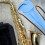 Raindrops Saxophone Cleaning Kit Blue Cloth For Effective Dirt Removal 3