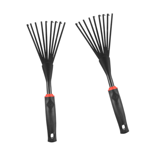 2pcs 9 Tooth Rake Tools Plastic Adjustable Japan