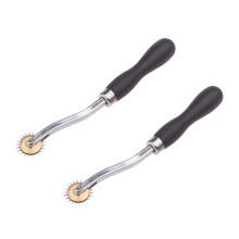 Tailoring Cloth Wheel Scribe Silver Stainless Steel 2pcs