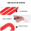 5pcs Reflective Strip Pvc Wheel Reflective M365 10