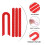5pcs Reflective Strip Pvc Wheel Reflective M365 2