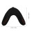 Gym Workout Harness For Weight Support Black Eva Foam 1pack 2