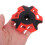 Cane Tips Trekking Pole Mud Red Plastic 1pcs 4