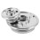 2pcs Motorcycle Cap Bolts Silver Precision Engine Timing 1