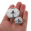 2pcs Motorcycle Cap Bolts Silver Precision Engine Timing 4