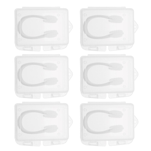 6 Boxes Nose Clip Plugs Swimming Swimmers