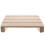 Raindrops Posture Support Piano Foot Rest Beige Wood 1pcs 11