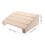 Raindrops Posture Support Piano Foot Rest Beige Wood 1pcs 2
