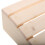 Raindrops Posture Support Piano Foot Rest Beige Wood 1pcs 7