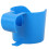 Portable Cup Holder Round Cup Holder Plastic Blue 1set 10