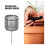 Fertilizer Mesh Basket Silver 12pcs 2.0x0.8x0.8in 7