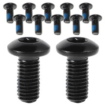 12 Pcs Mountain Bike Handles Brake Systems Screws Disc