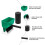 Manual Glue Applicator Roller Coated Carpet Adhesive Rollers Green 4