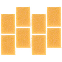 Sandpaper Cleaner Rubber Erasers Yellow Natural Rubber 8pcs