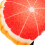 Bandeau Noir Pamplemousse Cartoon Fruit Doux Pour 7