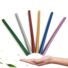 72 Pcs Glitter Glue Pens For Crafts Coloured Sticks Colored Hot Melt