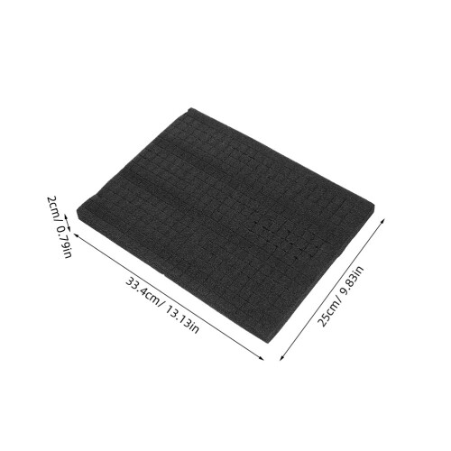2 Pcs Toolbox Drawer Liner Pre-Scored Foam Insert Cupboards Liners 2