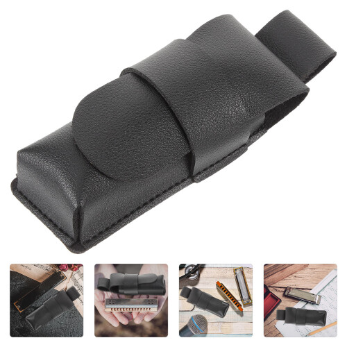 Harmonica Bag Bundle Quilt Stickers Boucle Threaders Travel Black 1