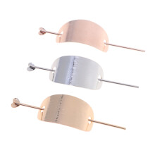 3St Metalen Haarclip Vrouw Barrette Stevig Assorti Kleuren
