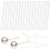 50pcs anti-sensitive earring sleeves for sensitive ears 1
