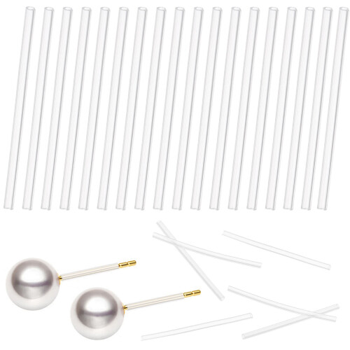 50pcs anti-sensitive earring sleeves for sensitive ears