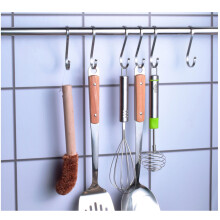 10 platte s-vormige haken 19x19 cm voor keuken