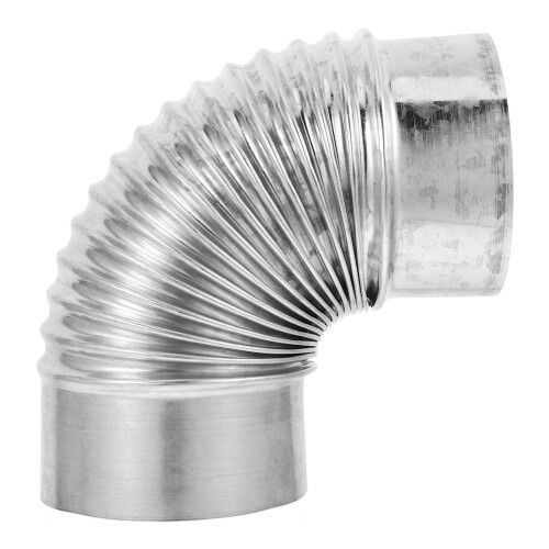 Stainless Steel Pipe Elbow Silver For Home Heating Use 1set