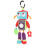 Robot Stuffed Hanging Toy Stroller Crib Swing With Molar Rod 3