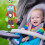 Robot Stuffed Hanging Toy Stroller Crib Swing With Molar Rod 6