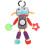 Robot Stuffed Hanging Toy Stroller Crib Swing With Molar Rod 1