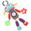 Robot Stuffed Hanging Toy Stroller Crib Swing With Molar Rod 5
