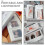 2 Pcs Multipurpose Storage Book Concert Tickets Collection Booklet 8
