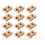 50 Pcs Take Out Drink Holder Takeout Tray Two-Cup 3