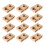 50 Pcs Take Out Drink Holder Takeout Tray Two-Cup 1