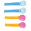 4Pcs Baby Blanket Clips Stroller Clips ABS Plastic Multi-Color Durable 6