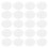 100 Pcs Adhesive Clear Hooks Small Suction Wall Transparent 5