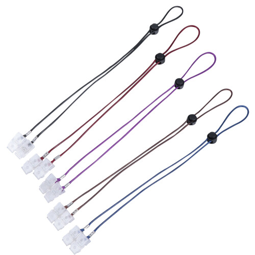 1Set Red Adjustable Bib Holder Clip for Napkin Small Size Easy Use