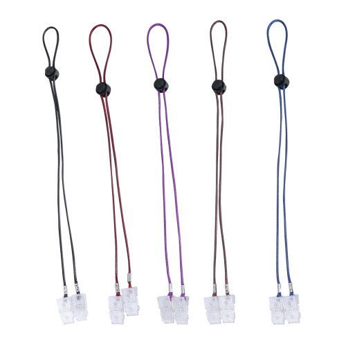 1Set Red Adjustable Bib Holder Clip for Napkin Small Size Easy Use 2