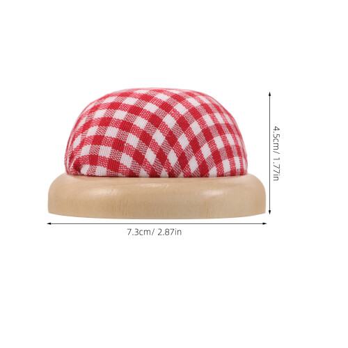6 Pcs Needle Insert Storage Box Embroidery Pin Cushion Embroidered 1