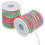 Jewelry Making Cord Multi Nylon 2 Rolls 9