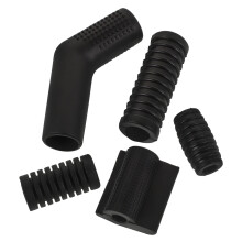 Motorcycle Shoe Protector Black 5pack 3.5x0.9x0.9in