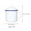 Enamel Mug White Easy To Clean And Carry Decor 2