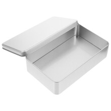 Home Storage Box Metal Tins With Lids Holiday Decoration Containers