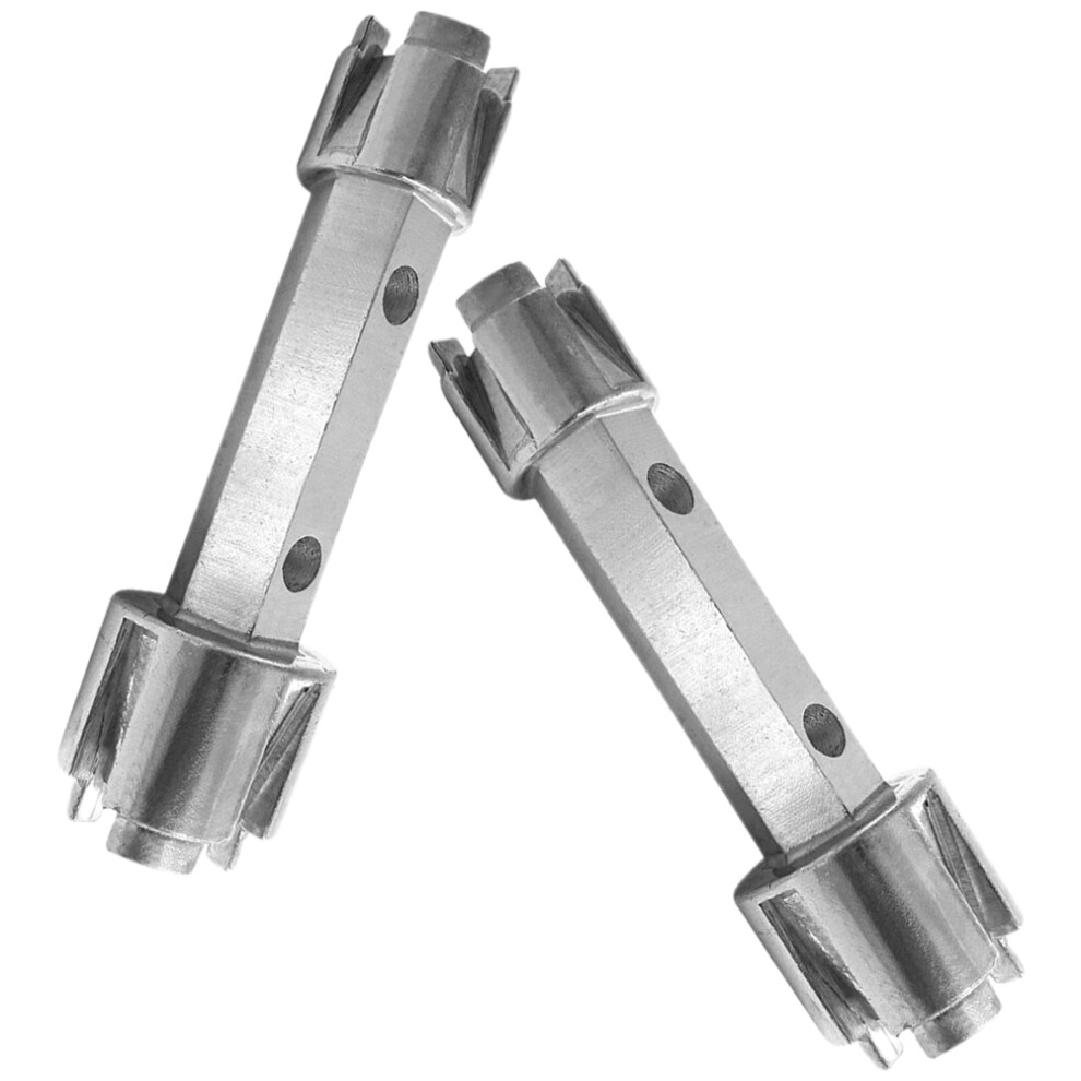 Household Sink Wrench Bathtub Ratchet Wrench Silver 2Pcs 3161657888285
