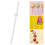 Plastic Hollow Lollipop Sticks White For Candy Making 60pcs 9