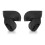 Spare Wheels for Soft-shell Hard-shell Suitcase Luggage And Suitcases Black 1